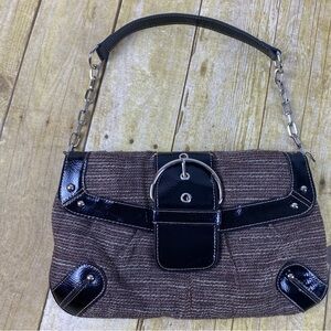 Merona Elegant Brown and Black Women's‎ Handbag